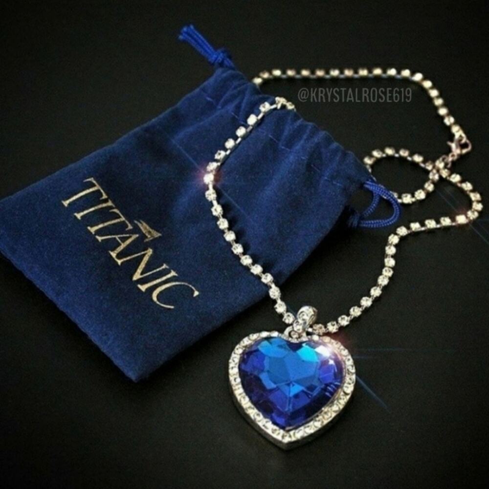 Heart of the Ocean Titanic Collector's Necklace